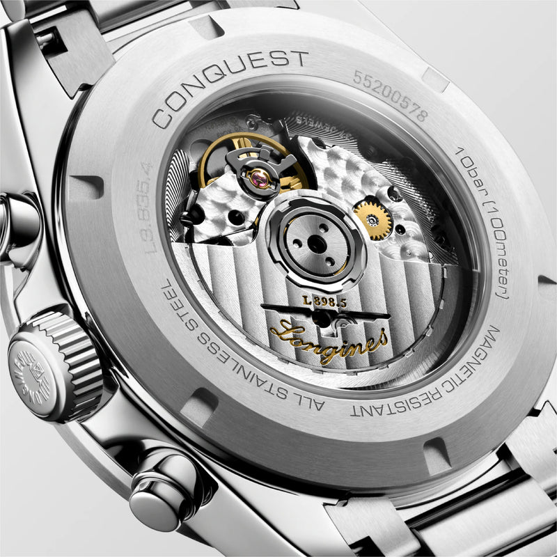 Conquest Chronograph Two-Tone / Stainless Steel |  Dial