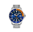 Aquadiver Blue Dial / Silver Stainless Steel Orange | Blue Dial