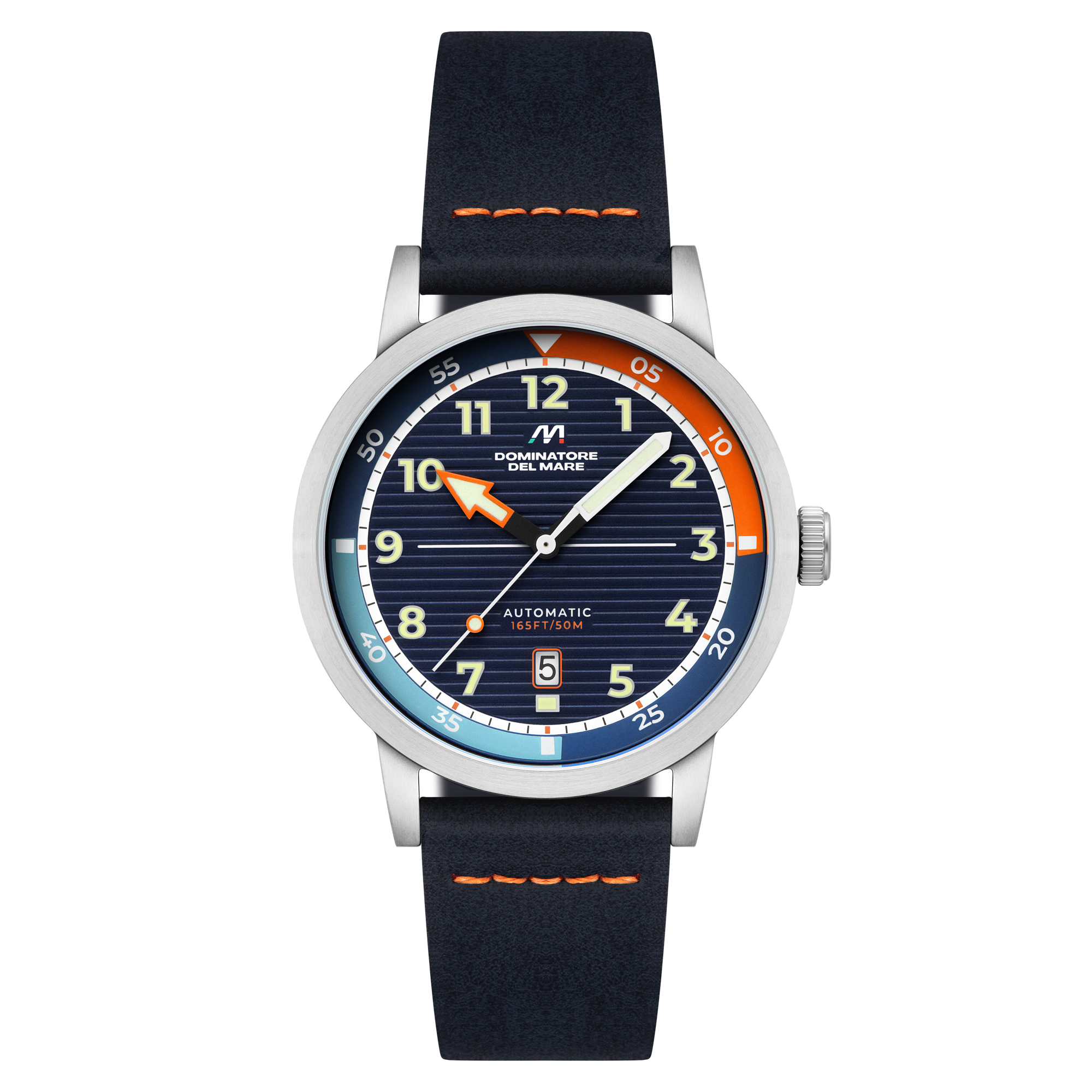 Camogli Automatic Blue / Blue Leather | Blue Dial
