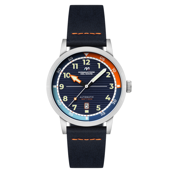 Camogli Automatic Blue / Blue Leather | Blue Dial