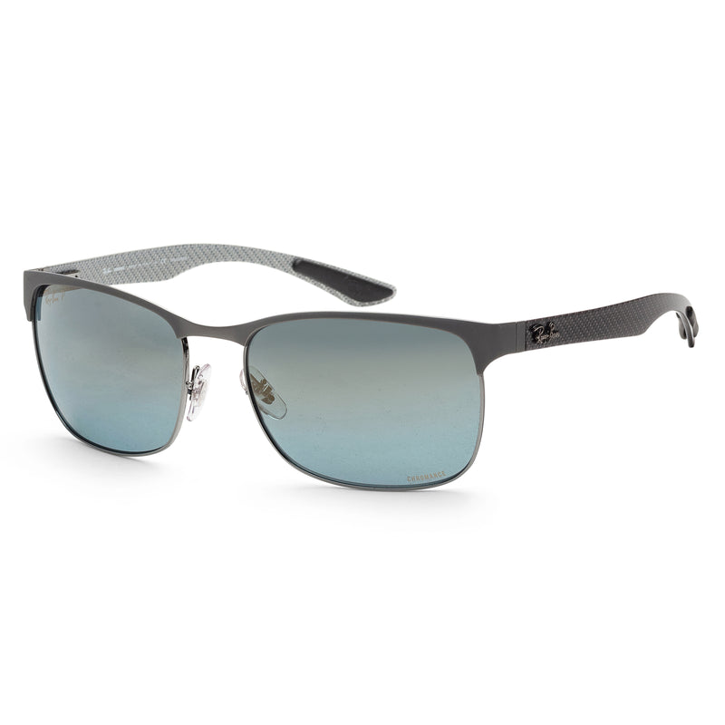 Chromance Gunmetal Top on Matte Gunmetal Frame, Blue Mir Gold Gradient Polar Lens |  Dial
