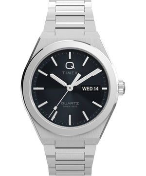 Q TIMEX Black Dial