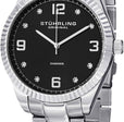 Symphony Watch Black/Silver | Black Dial
