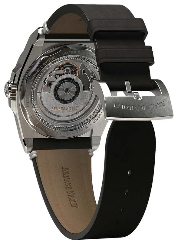 J09-3 Black/Black Leather | Black Dial