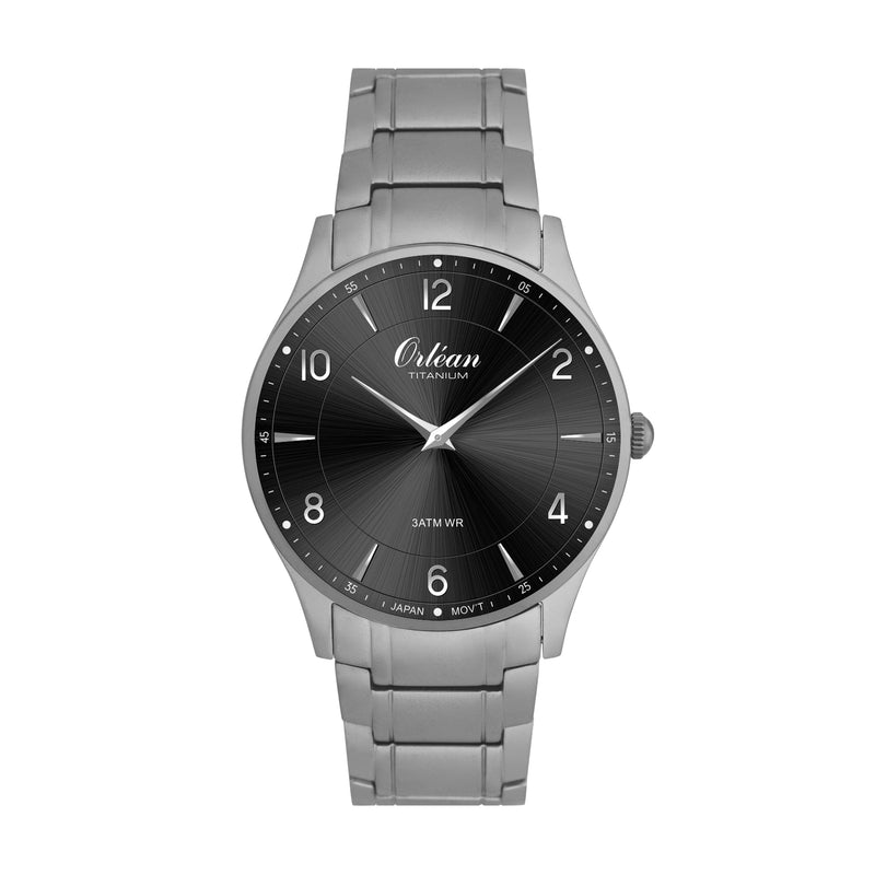 41mm Full Titanium Charcoal / Black Dial | Black Dial