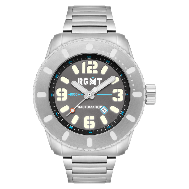 ALL BRITE AUTOMATIC GREY / STAINLESS STEEL | Grey Dial