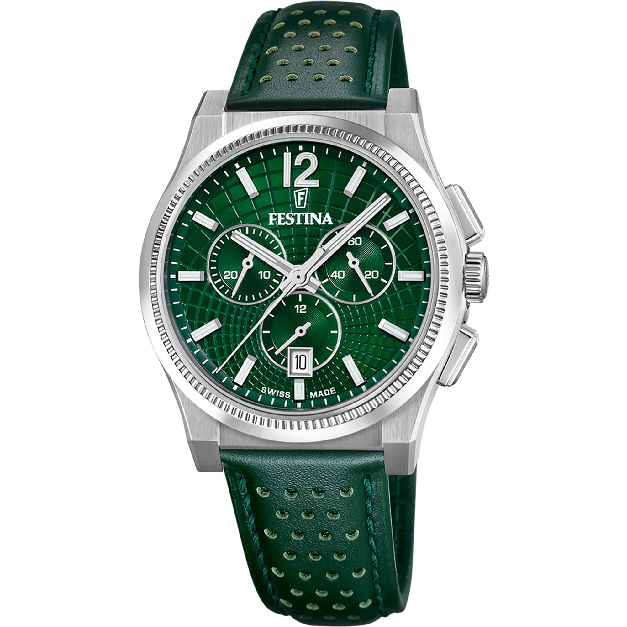 Rive Green / Leather Green Dial