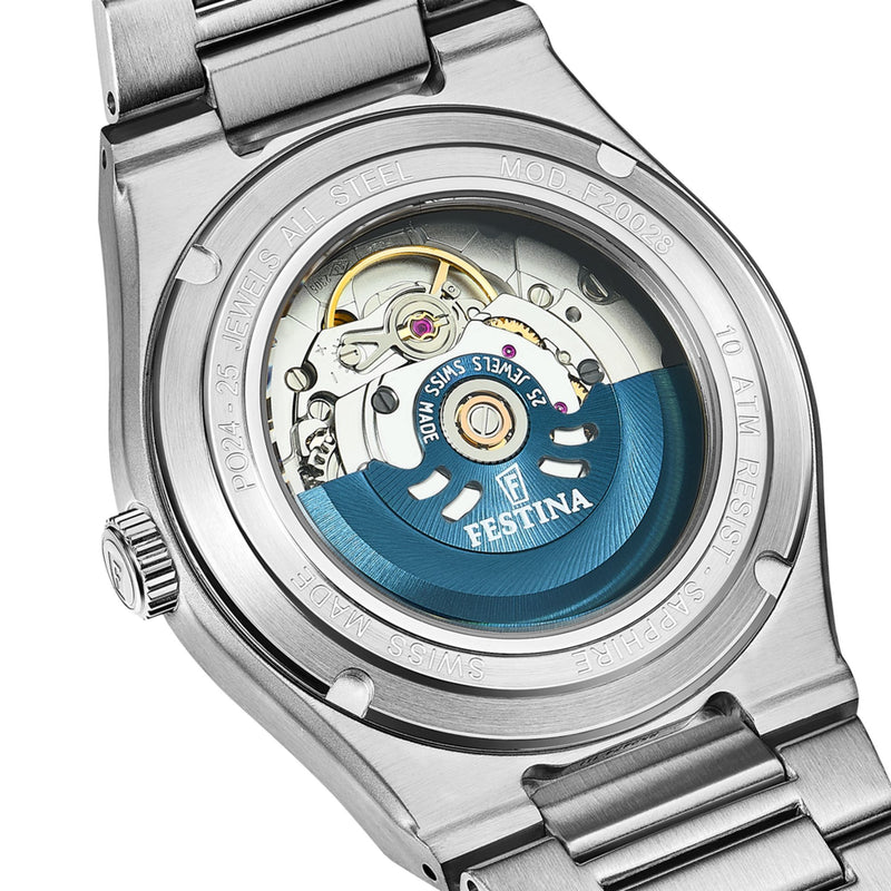 RIVÉ Blue / Stainless Steel Blue Dial