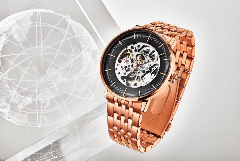 Legacy Rose/Black | Black Dial