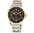 Hudson Yards Sellita SW200 Automatic Swiss Made Watch ceramic bezel helium valve | Black Dial