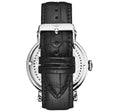 Dual Time Automatic Majestic 47mm Skeleton Black/Leather | Black Dial