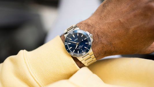 Aquis Date 41.5mm Blue Dial