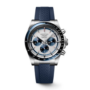 Conquest Chronograph Two-Tone / Rubber |  Dial