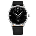 Symphony Black/Leather/Black Dial/Silver Case 3969.3 | Black Dial