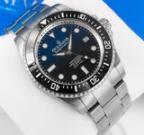 TITANIUM Swiss Automatic SW200 Deep Marine Explorer II