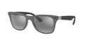 Scuderia Ferrari Matte Grey Frame, Grey Mirror Silver Lens |  Dial