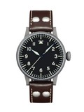 Westerland Pilot Watch Original 45mm Handwinding Black Dial