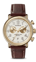 Runwell 2 Eye Chrono 41mm White / Gold | White Dial