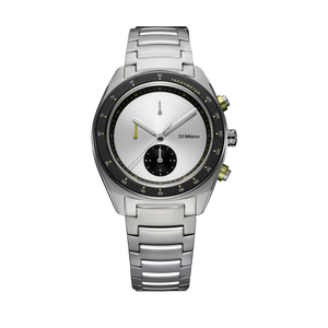 Chronograph 40mm Essential White Silver Dial