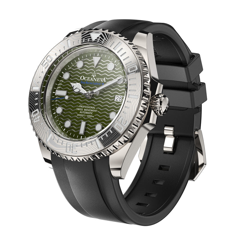 Deep Marine Explorer VI 6000m Grade 5 Titanium 6000m/ODGreenDial | Green Dial