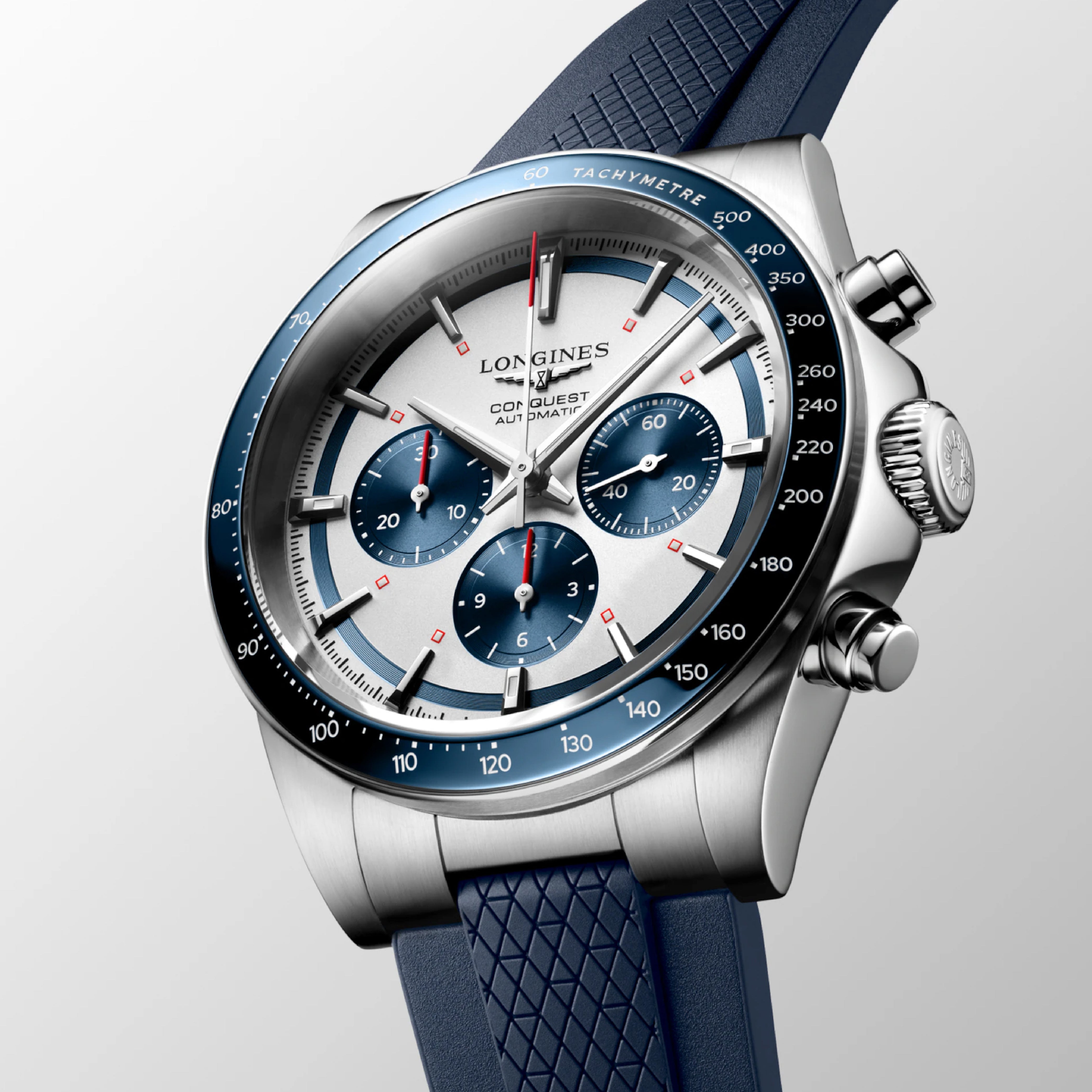 Longines Conquest Chronograph Two-Tone / Rubber | | L38354989