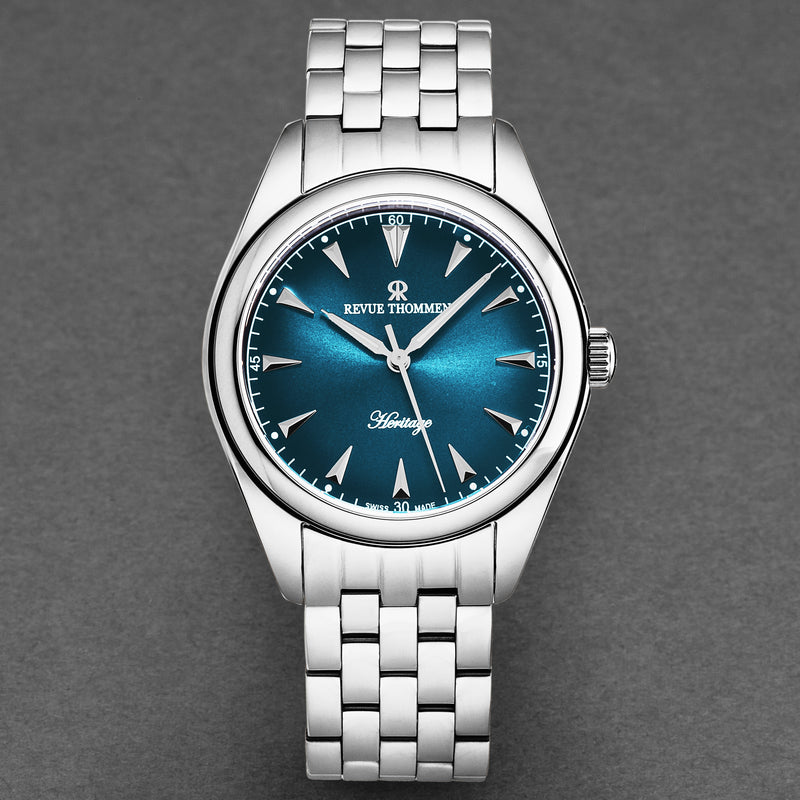 Heritage 21010.2135 / Blue | Blue Dial