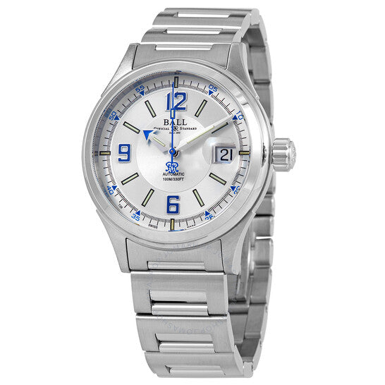 Fireman Racer White | White Dial