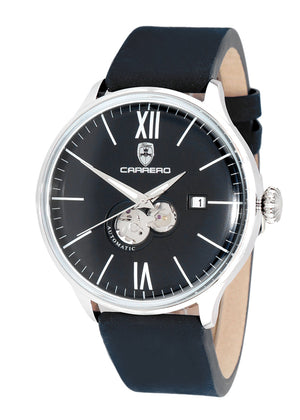 AERODROME SILVER TONE/BLACK | Black Dial