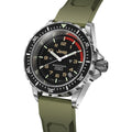 JEEP TSAR on Rubber (OD Green) JEEP TSAR | Black Dial