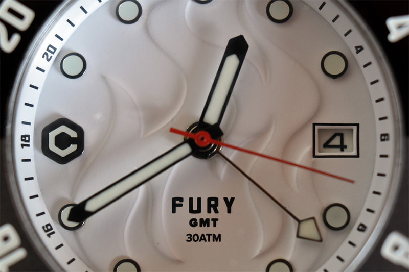 Fury GMT WHITE LIGHTNING | White Dial