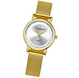 Symphony Gold Stainless Steel | Silver Dial