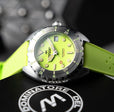 Amalfi Automatic Green / Green Silicone | Green Dial