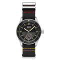 Airmaster Sector Meca-Quartz Black & Grey / Nylon | Black Dial