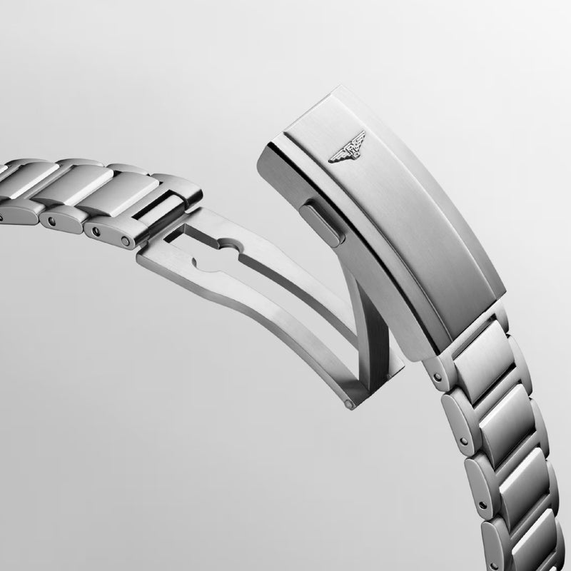 HYDROCONQUEST GMT Blue / Stainless Steel | Blue Dial