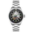 Piccard Skeleton Automatic Black/Stainless Steel | Black Dial