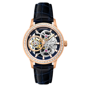 Engineer Parsons Tourbillon Limited Edition Rose Gold / Leather | Blue Dial