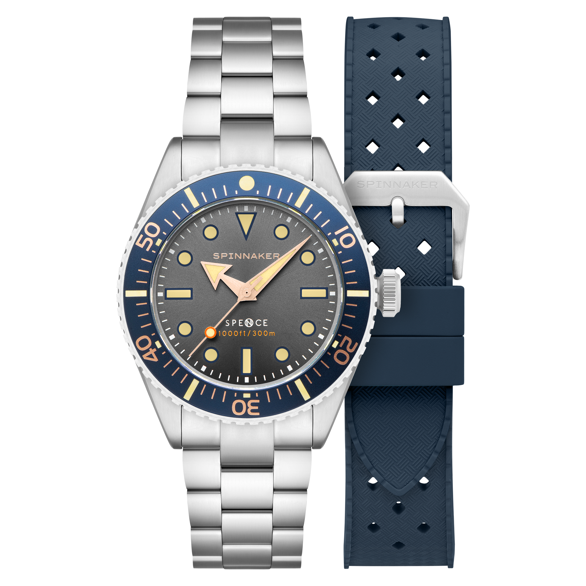 Spence 300 Automatic Grey/Stainless Steel | Grey Dial