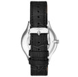 Symphony-3985.1 Black Leather | Silver Dial