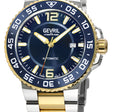 Riverside Swiss made Automatic Sellita SW200, Ceramic Rotating Bezel, Blue | Blue Dial