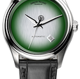 M02-5 Green/leather | Green Dial