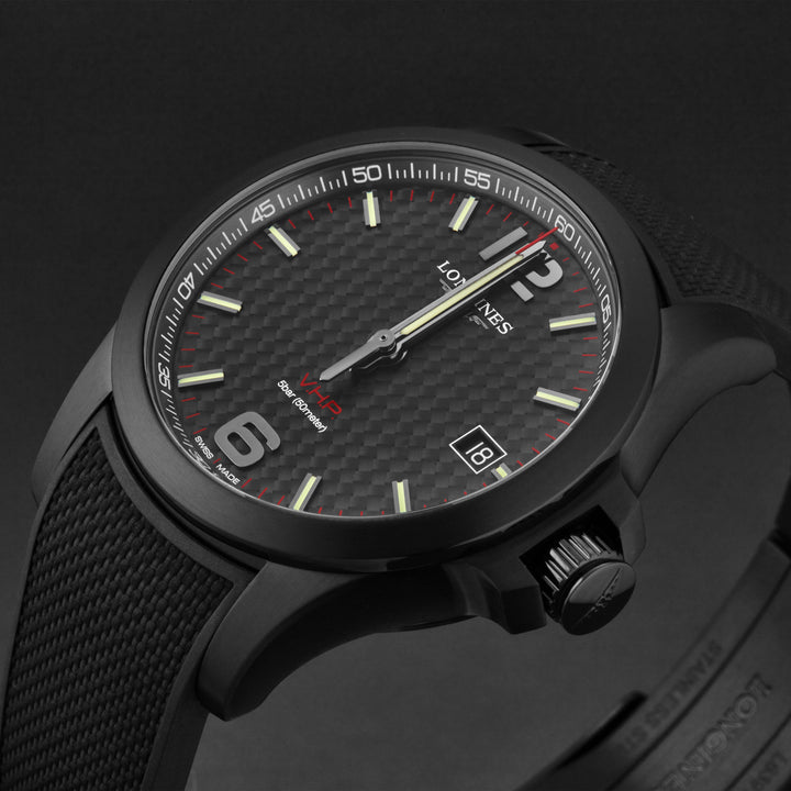 Conquest V.H.P. L37282669 / Black | Black Dial