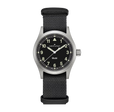 Khaki Field Black / Textile | Black Dial