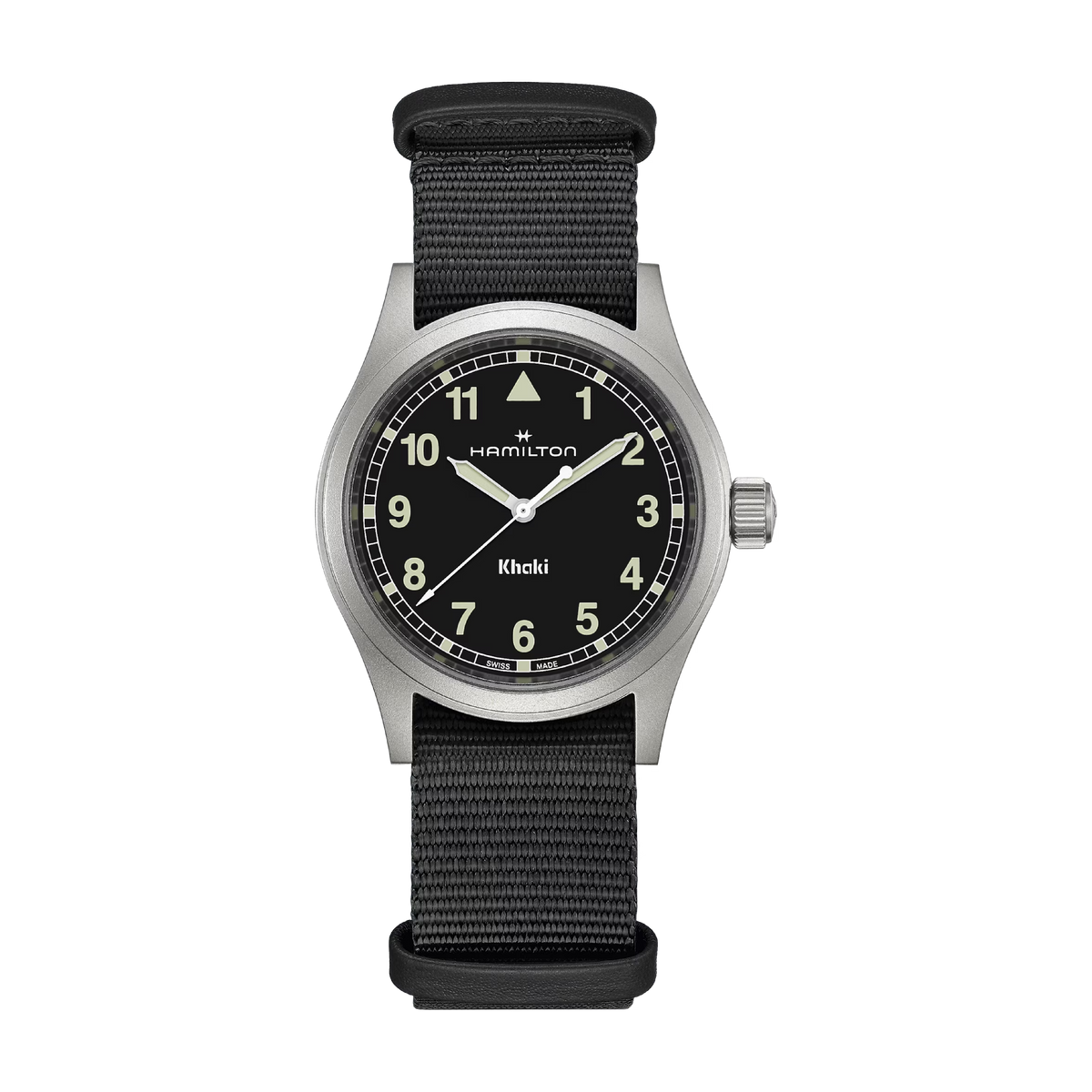 KHAKI FIELD Black / 38mm Black Dial