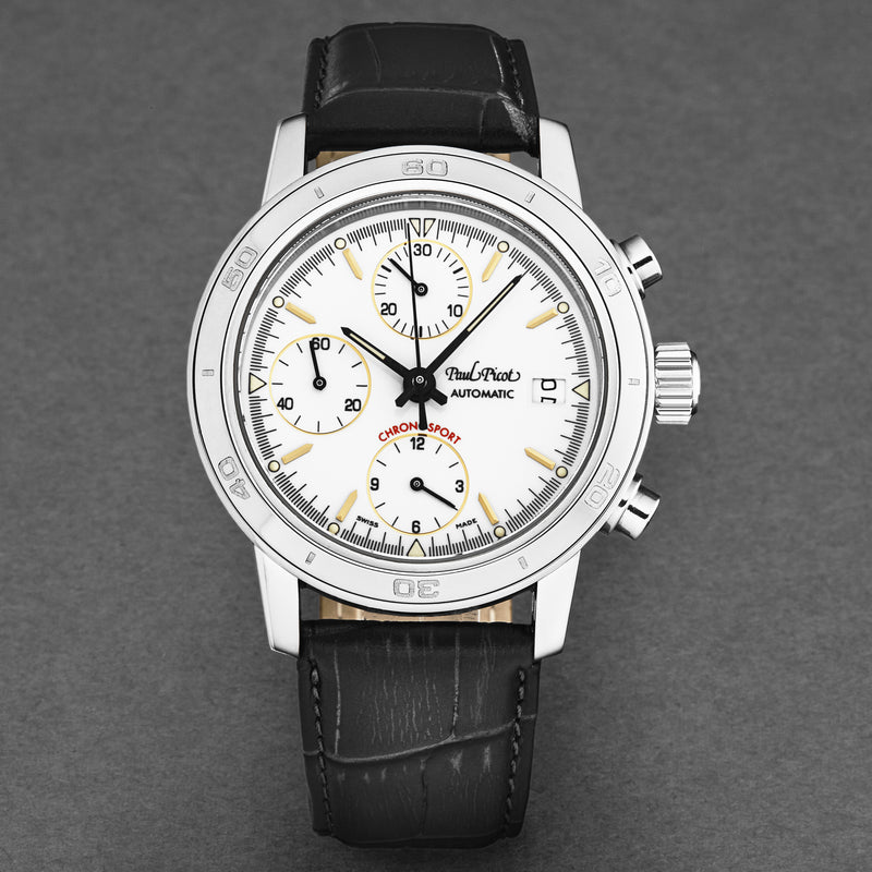Chronosport P7033.20.112 / White | White Dial