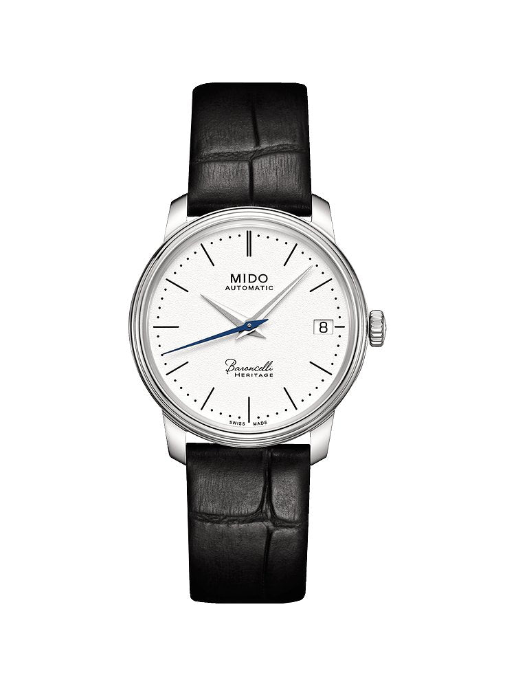Heritage 33 mm / White / Black White Dial – Canada – Watch Gang