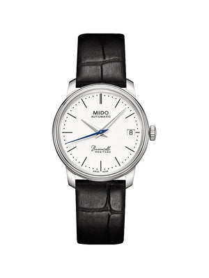 Heritage 33 mm / White / Black White Dial