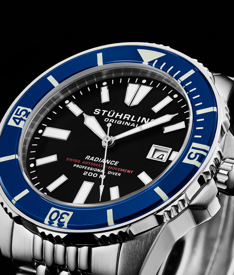 Depthmaster 1006 Silver/Stainless Steel | Black Dial