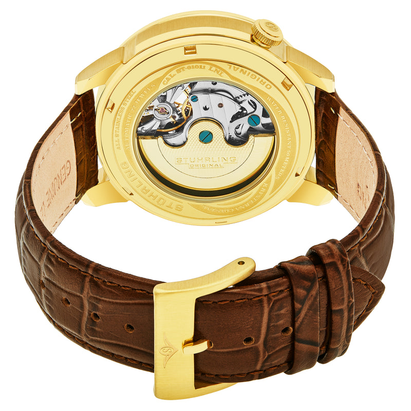 Legacy Brown/Black/Gold Leather | Gold Dial