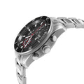 Yorkville - Chronograph Gevril Yorkville Swiss Automatic Chronograph  Watch, SS Case, Black bezel, Black Dial | Black Dial