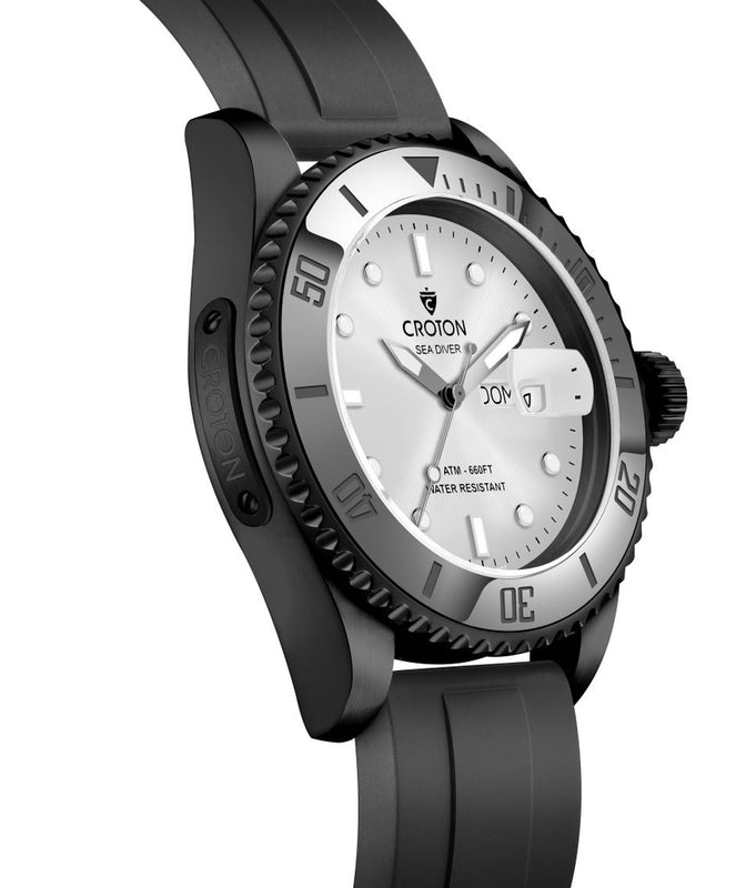 Sea Diver Black/White/Black | White Dial